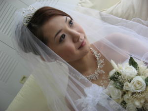 笑顔の素敵な花嫁さん♪_f0023738_21224327.jpg