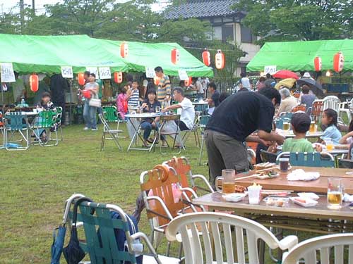 『下安町内会夏祭り』ぽけっと演奏、無事に終了♪_f0078014_22322339.jpg