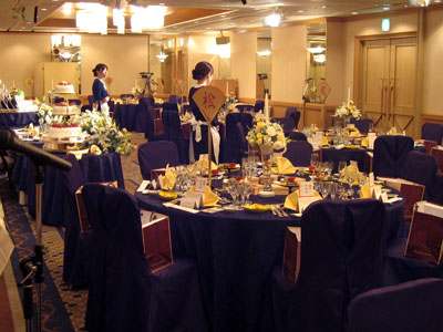 結婚披露宴と花火_a0047200_8511398.jpg
