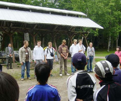 ドイツの青年達と日本の少年団との交流会。_f0028905_413117.jpg