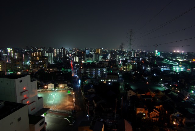 Night view of Sagamihara_e0063851_1992260.jpg