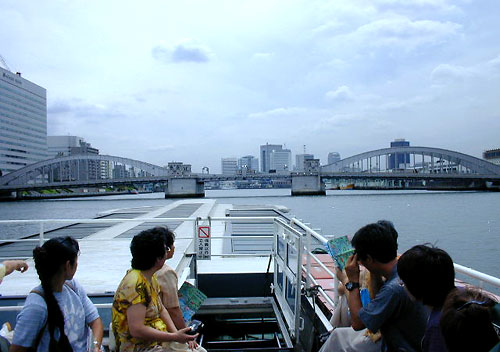 「爽風涼景」隅田川・水上バス上部デッキから_c0009981_10192860.jpg