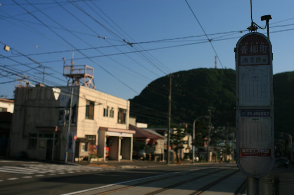 青柳町の夕日_d0001745_448597.jpg