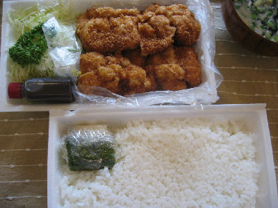 目黒「とんき」の串カツ弁当_f0054260_21183645.jpg