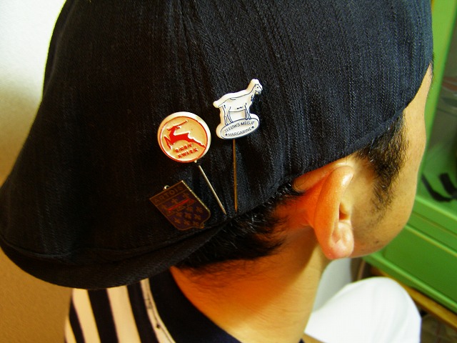ハットピンの正しい使い方 Chieka original accessory
