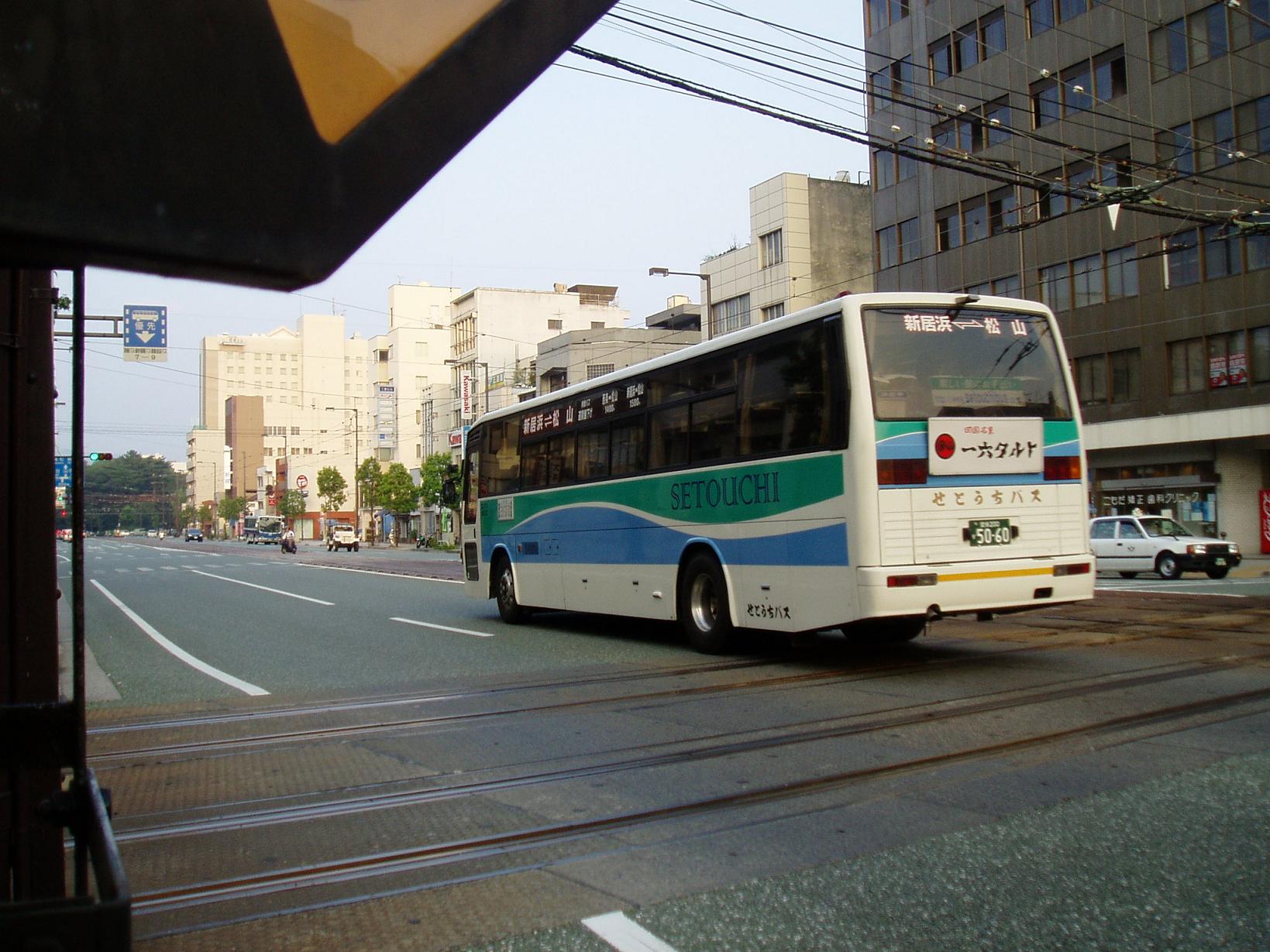 せとうちバス Jr松山駅 新居浜駅 バスマニア せとうちバス Jr松山駅 新居浜駅 バスマニア