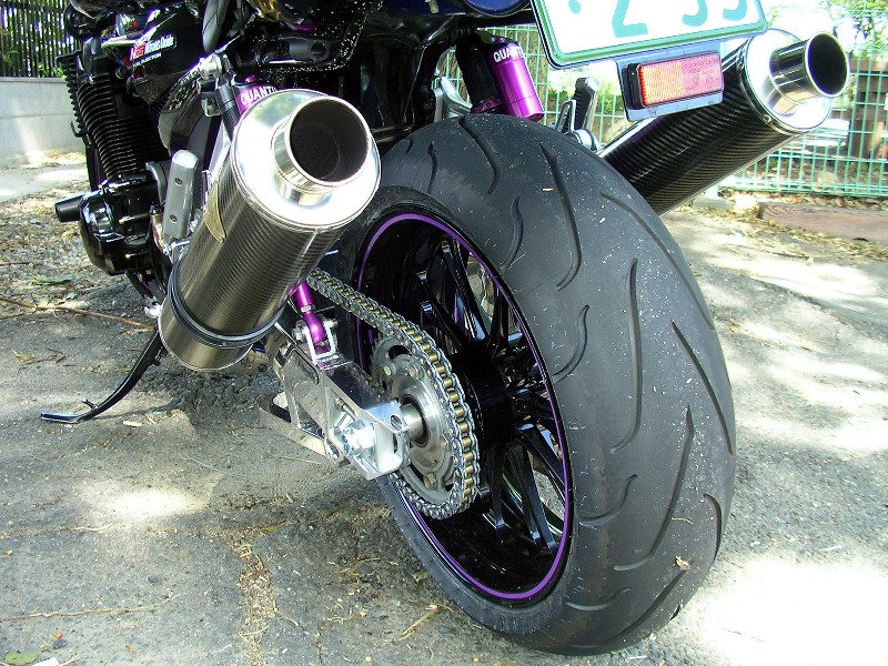 GSX1400 ワイバン2本出し