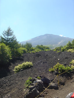 富士山須走口　登山_a0093595_12495835.jpg