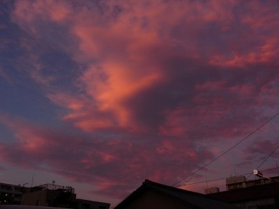 夕焼け雲_a0031000_782595.jpg