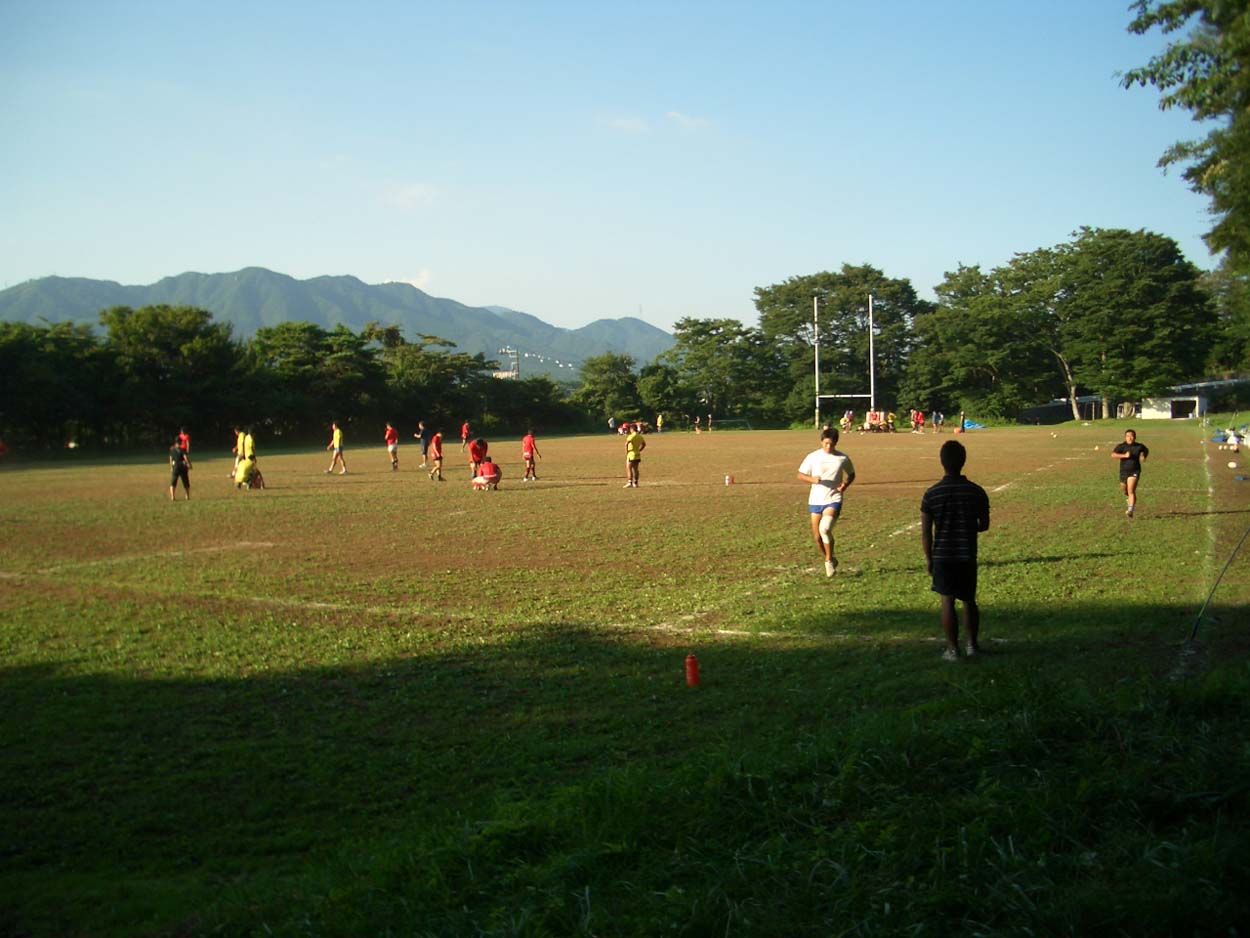慶応大学ラグビー部夏合宿_f0141310_0172216.jpg