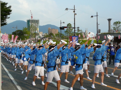 わっしょい百万夏祭り＆絶品チーズケーキ_f0105886_1143839.jpg