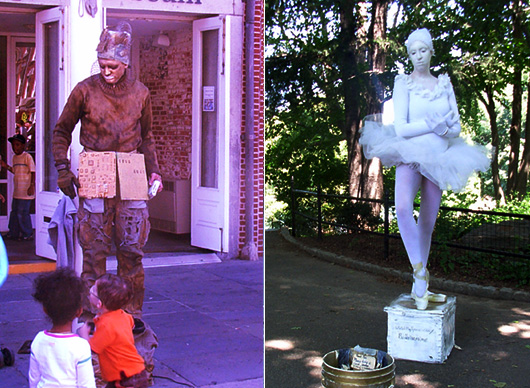 動かないパフォーマンス　Living Statue_b0007805_182345.jpg