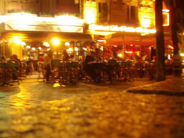 夜のカフェ～フランス（パリ）旅行紀_c0098304_23152632.jpg