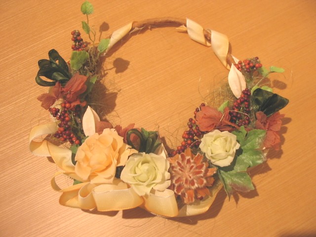 プリザーブドフラワー教室_a0091095_14454518.jpg