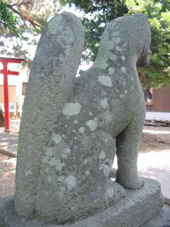 革彦稲荷神社のきつね　弘前市藤代_d0108344_17523479.jpg