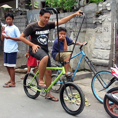 バリの自転車スタイル voodooな日々 バリの自転車スタイル voodooな日々
