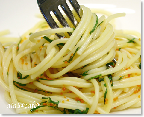 アサリととびっこのパスタ_a0056451_13232067.jpg