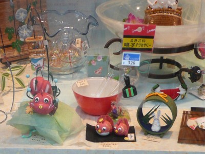 金魚、鳴子アクセサリー_e0080345_10384972.jpg