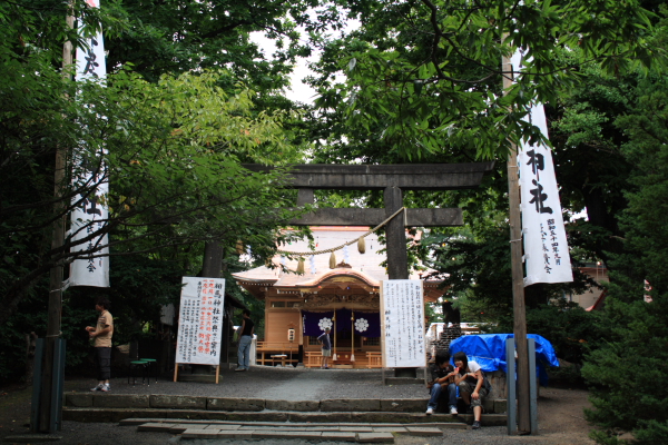 相馬神社の秋祭り 札幌日和下駄