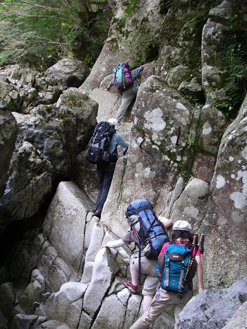 弥山川コースで弥山・八経ケ岳へ（１日目）_c0002874_2003280.jpg