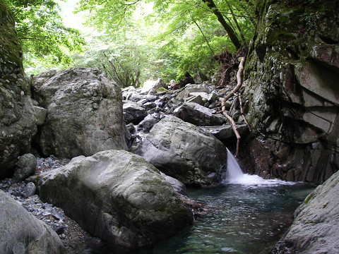 弥山川コースで弥山・八経ケ岳へ（１日目）_c0002874_20122817.jpg