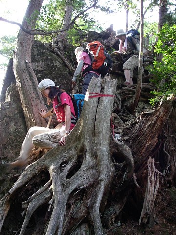 弥山川コースで弥山・八経ケ岳へ（１日目）_c0002874_20382878.jpg