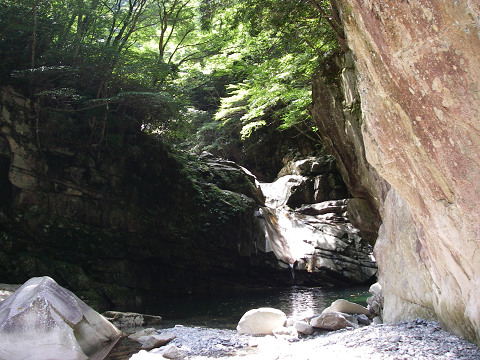 弥山川コースで弥山・八経ケ岳へ（１日目）_c0002874_2083611.jpg