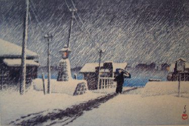川瀬巴水木版画展（土井コレクション）　＠礫川浮世絵美術館_b0044404_21324965.jpg
