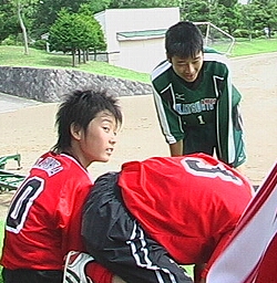 9月8日(土)練習試合in元木山グラウンド_e0127003_1591259.jpg