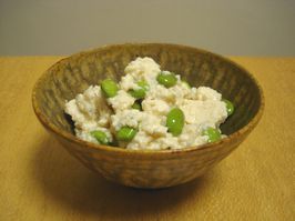 枝豆と豆腐の和え物 定番 忙しくてもおいしいごはんを作りたいのだ 枝豆と豆腐の和え物 定番 忙しくてもおいしいごはんを作りたいのだ