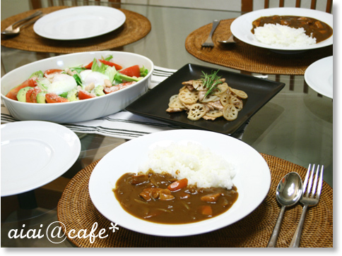 れんこんと豚肉のソテー・ローズマリー風味_a0056451_12462778.jpg