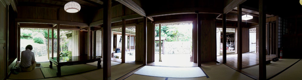沖縄 中村家住宅主家の座敷 Omソーラーの家 Aiba Style
