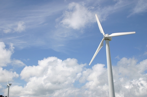 風車のある風景：長野県美ケ原 : K's Ciel Bleu