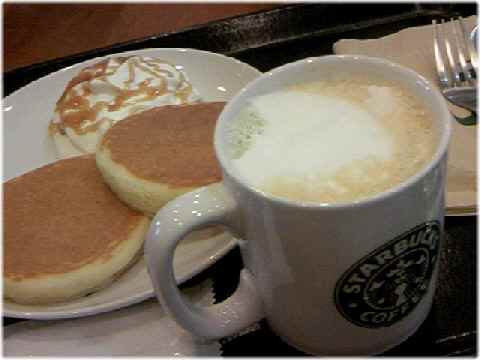 スタバの豆乳パンケーキ お散歩アルバム 如月の徒然