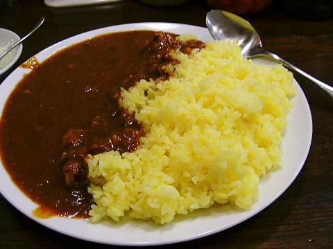 サヴォイのビーフカレー_b0063958_22504918.jpg