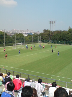 高円宮杯　vs 福岡　前半終了_b0036243_1158892.jpg