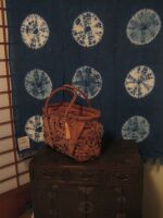 藍と樹皮の二人展 宇佐美玲子・今中廣明_a0088892_12293443.jpg