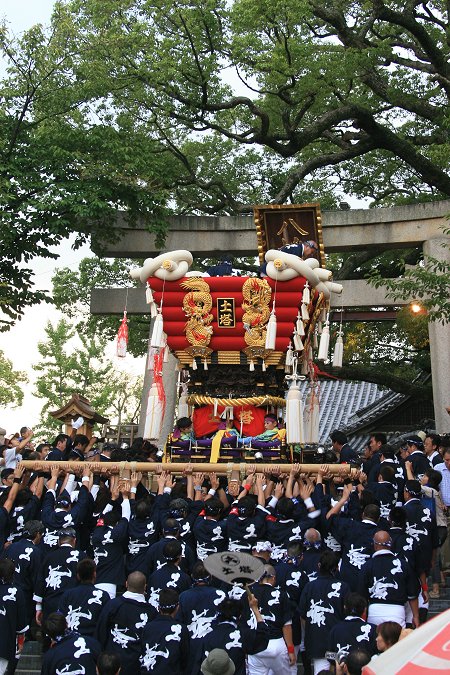 百舌鳥八幡宮ふとん太鼓！_f0031423_2133246.jpg