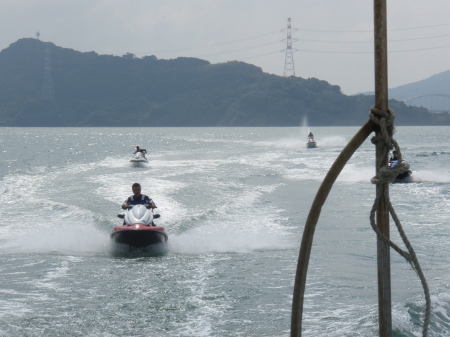 青バイ隊訓練_a0077071_1873139.jpg