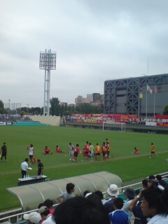 高円宮杯　vs 広島皆実　後半終了_b0036243_12531487.jpg