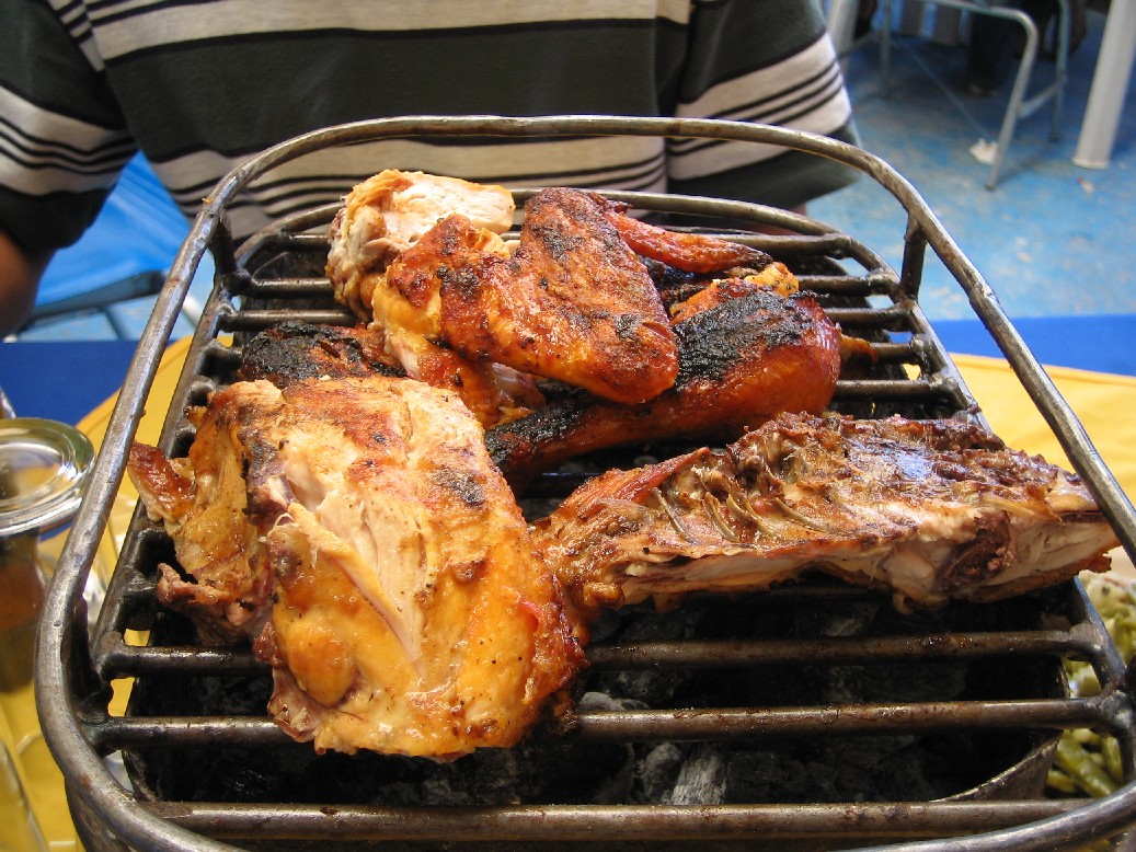 鳥の丸焼きシナロア風_a0087598_1236429.jpg