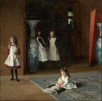 ジョン シンガー サージェント John Singer Sargent クララの森 少女愛惜