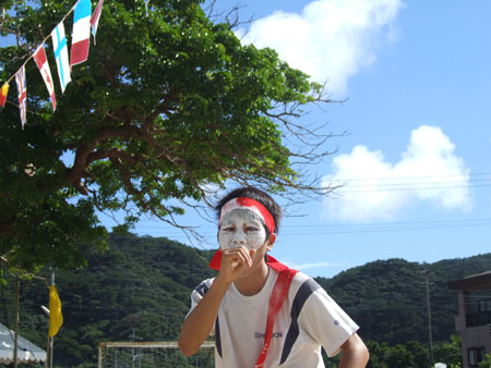 諸鈍小中学校運動会　「がんばれ赤組！」　４位入賞！_e0028387_0224781.jpg