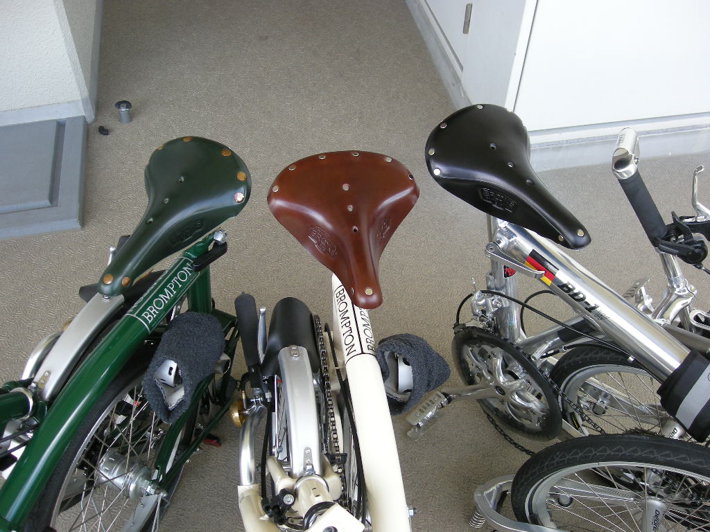 BROOKS B72 ブルックス　サドル　　ブラウン　BROMPTON Brooks England B72, Commuting Bike Handmade Leather Saddle