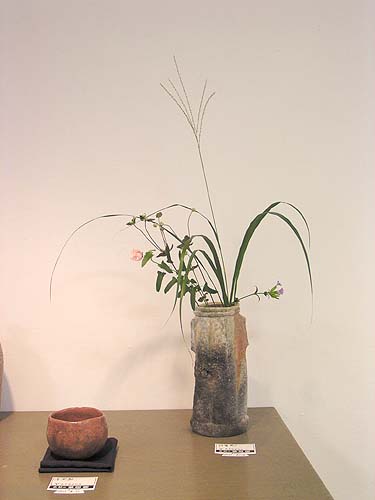 室伸一 ガラス花瓶