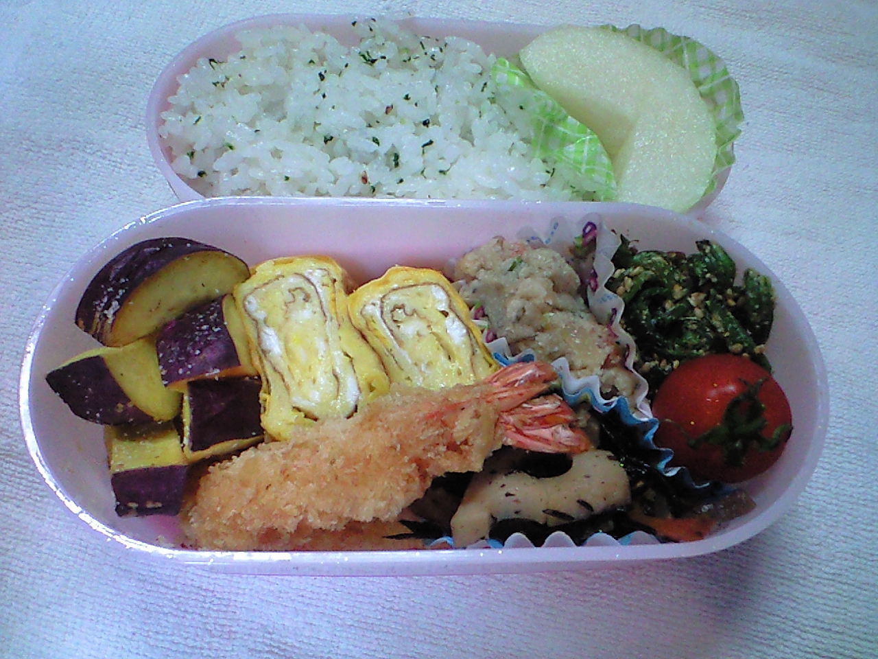 エビフライ弁当_b0075817_141444.jpg