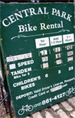 セントラルパークのレンタル自転車屋さん _b0007805_132392.jpg