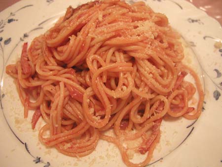 洋食・峰のナポリタンとクラブライス_f0053279_4352795.jpg