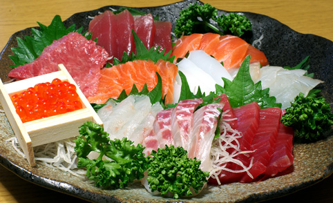 刺身と牛のワイン_c0136330_10583372.jpg