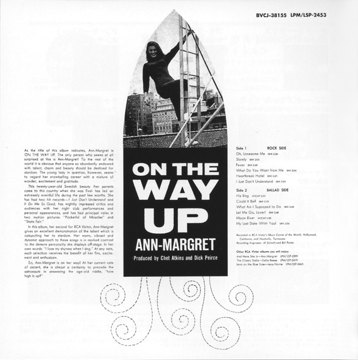 アン・マーグレット（Ann-Margret）「On The Way Up」（1961）_e0042361_23295136.jpg